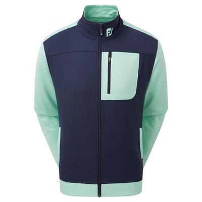 FootJoy ThermoSeries Hybrid Golf Jacket - Seaglass/Navy