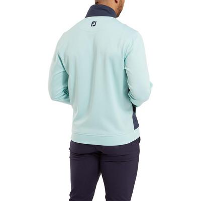 FootJoy ThermoSeries Hybrid Golf Jacket - Seaglass/Navy - thumbnail image 4