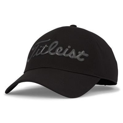 Titleist Players StaDry Waterproof Golf Cap - Black/Charcoal - thumbnail image 1