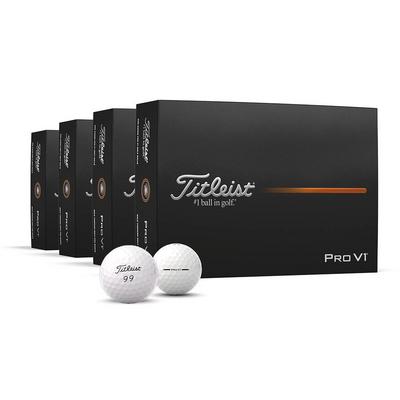 Titleist Pro V1 4 For 3 Golf Balls Personalised Special Play Numbers - 2025 - thumbnail image 1