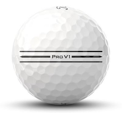 Titleist Pro V1 White Elongated Alignment Golf Balls - thumbnail image 3