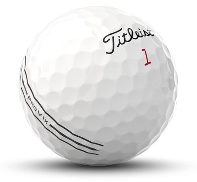 Titleist Pro V1X White Elongated Alignment Golf Balls - thumbnail image 2