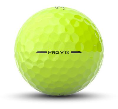 Titleist Pro V1X Yellow Golf Balls - thumbnail image 4