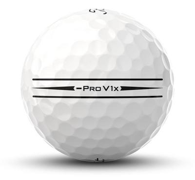 Titleist Pro V1x Left Dash Elongated Alignment Golf Balls - thumbnail image 3