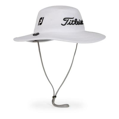 Titleist Tour Aussie Golf Hat - White/Black - thumbnail image 2