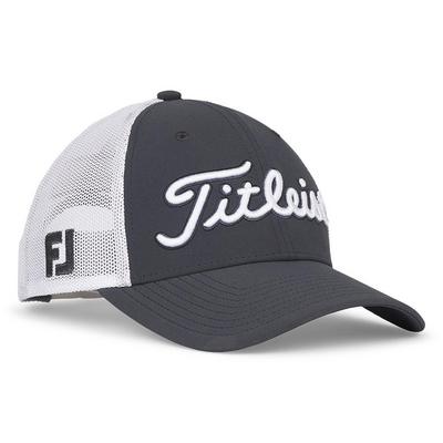 Titleist Tour Mesh Golf Cap - Charcoal/White - thumbnail image 2