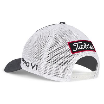 Titleist Tour Mesh Golf Cap - Charcoal/White - thumbnail image 3