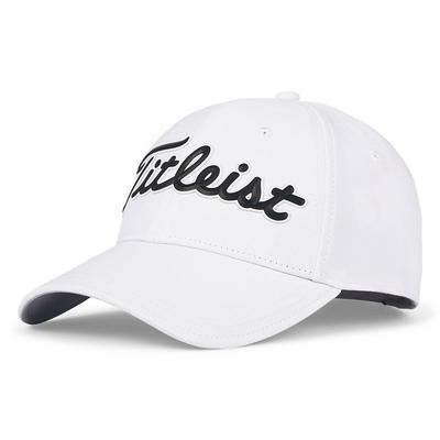 Titleist Womens Players Performance Golf Ball Marker Cap - White/Black - thumbnail image 1