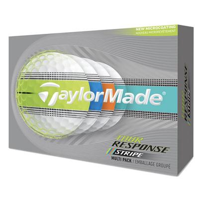 TaylorMade Tour Response Stripe Golf Balls - Multi