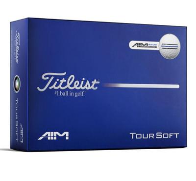 Titleist Tour Soft AIM Golf Balls - White
