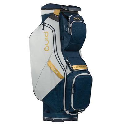 Ping Traverse 214 Golf Cart Bag - Blue/Coral