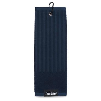 Titleist Trifold Golf Cart Towel - Navy - thumbnail image 1