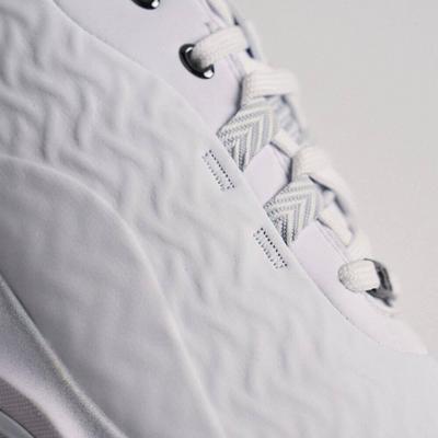 Under Armour UA Drive Pro Clone Spikeless Golf Shoes - White/White/Silver - thumbnail image 8