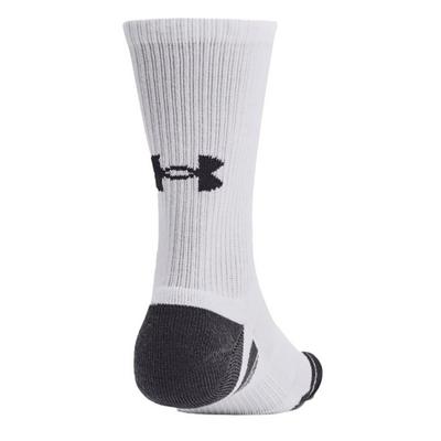 Under Armour Performance Tech Crew Socks 3-Pair Pack - White - thumbnail image 2