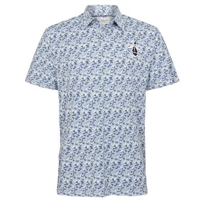 Original Penguin Umbrella Novelty Print Golf Polo Shirt - Astral Night - thumbnail image 1