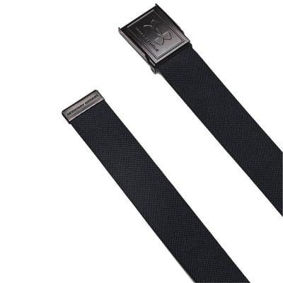 Under Armour Boys UA Drive Stretch Webbing Belt - Black - thumbnail image 1