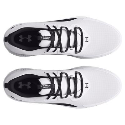 Under Armour UA Charged Draw 2 Spikeless Golf Shoes - White - thumbnail image 3