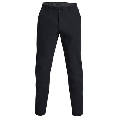 Under Armour UA ColdGear Infrared Golf Trousers - Black/Halo Gray - thumbnail image 1