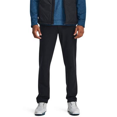 Under Armour UA ColdGear Infrared Golf Trousers - Black/Halo Gray - thumbnail image 3