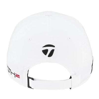 TaylorMade Tour Radar Stealth 2 Golf Cap - White - thumbnail image 5