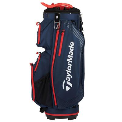 TaylorMade Pro Golf Cart Bag - Navy/Red - thumbnail image 4