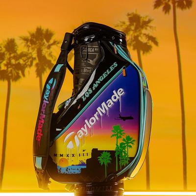 TaylorMade Summer Commemorative Staff Golf Bag - Black/Multi - thumbnail image 7