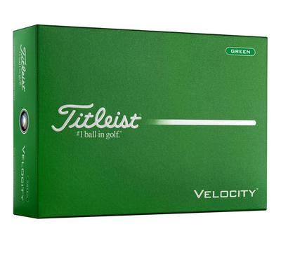Titliest Velocity Green Golf Balls