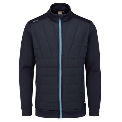 Ping Vernon Quilted Hybrid Golf Jacket - Navy - thumbnail image 1