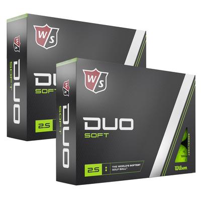 Wilson Staff Duo Soft Golf Balls - 2 Dozen - Green - thumbnail image 1