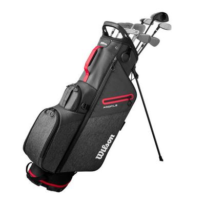 Wilson Profile 11 Piece Left Hand Golf Package Set - Steel with Stand Bag - thumbnail image 9
