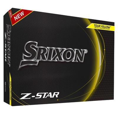 Srixon Z-Star Golf Balls - Yellow - thumbnail image 1