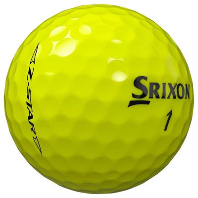 Srixon Z-Star Golf Balls - Yellow - thumbnail image 2