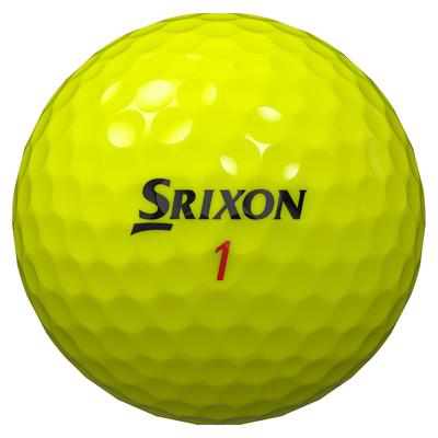 Srixon Z-Star XV Golf Balls - Yellow  - thumbnail image 3