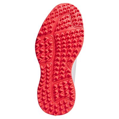 adidas Adizero ZG Junior Golf Shoes - White/Black/Red - thumbnail image 4