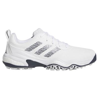 adidas Code Chaos 25 Golf Shoes - White/Navy/White
