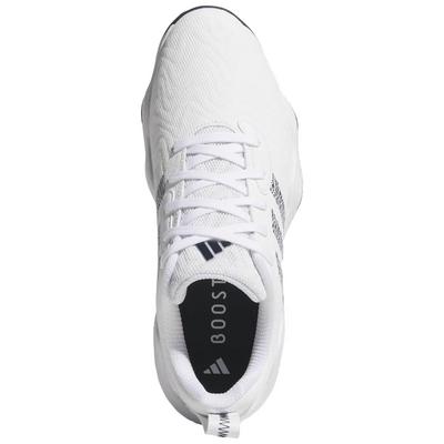 adidas Code Chaos 25 Golf Shoes - White/Navy/White - thumbnail image 3
