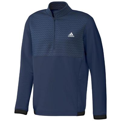 adidas Cold Ready 1/4 Zip Golf Sweater - Crew Navy - thumbnail image 1