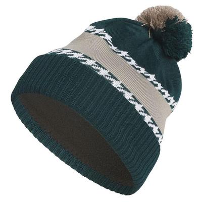 adidas Cold.Rdy Pom Golf Beanie Hat - Green