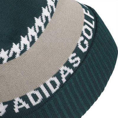 adidas Cold.Rdy Pom Golf Beanie Hat - Green - thumbnail image 3