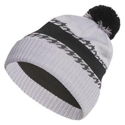 adidas Cold.Rdy Pom Golf Beanie Hat - Grey - thumbnail image 2