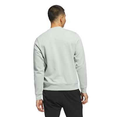adidas Core Crew Mens Sweatshirt - Wonder Silver - thumbnail image 3