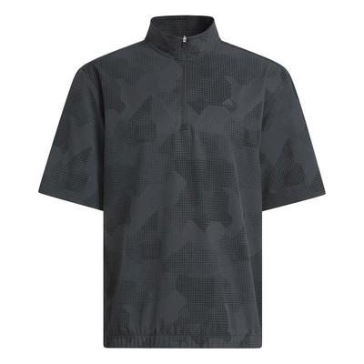 adidas Go-To DWR Short Sleeve Half Zip Top - Black
