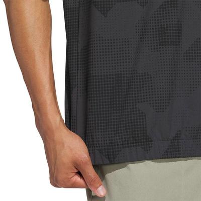 adidas Go-To DWR Short Sleeve Half Zip Top - Black - thumbnail image 4