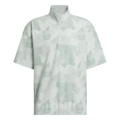 adidas Go-To DWR Short Sleeve Half Zip Top - Wonder Silver