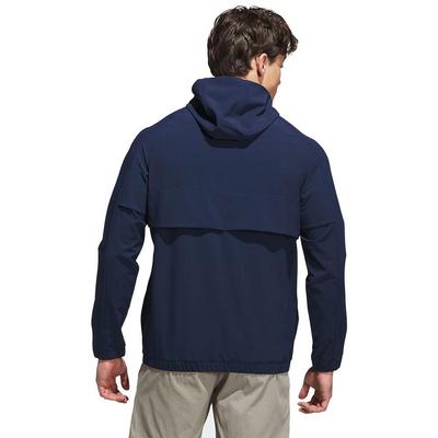 adidas Go To Full Zip Wind Jacket - Navy - thumbnail image 3
