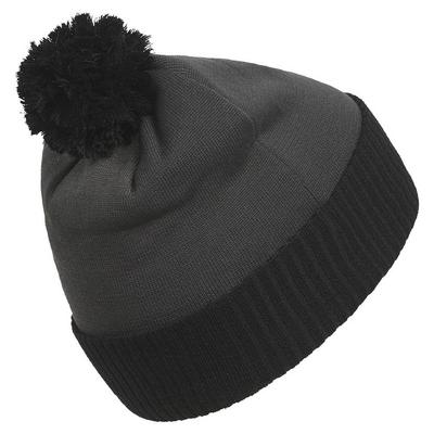 adidas Pom 3 Stripe Beanie - Black - thumbnail image 2