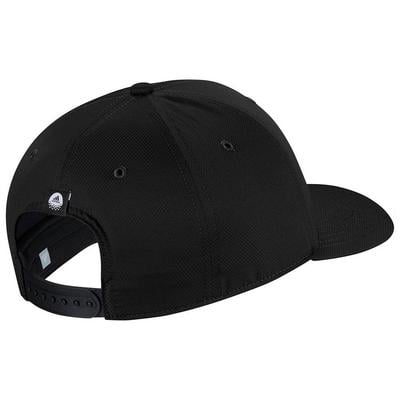 adidas Tour Snapback Golf Cap - Black  - thumbnail image 2