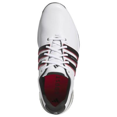 adidas Tour360 25 Spikeless Shoes  - White/Black/Red - thumbnail image 3