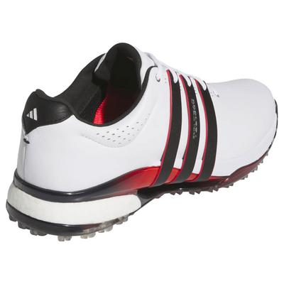 adidas Tour360 25 Spikeless Shoes  - White/Black/Red - thumbnail image 6
