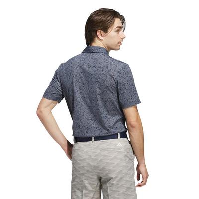 adidas Ultimate Bunker Mens Polo Shirt -  Collegiate Navy - thumbnail image 3